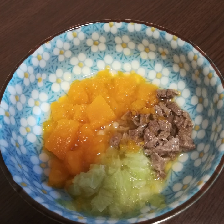 離乳食後期 かぼちゃときゃべつの牛肉しぐれ煮風 レシピ 作り方 By もん1223 楽天レシピ 離乳食後期 かぼちゃときゃべつの牛肉しぐれ煮風 レシピ 作り方 By もん1223 楽天レシピ